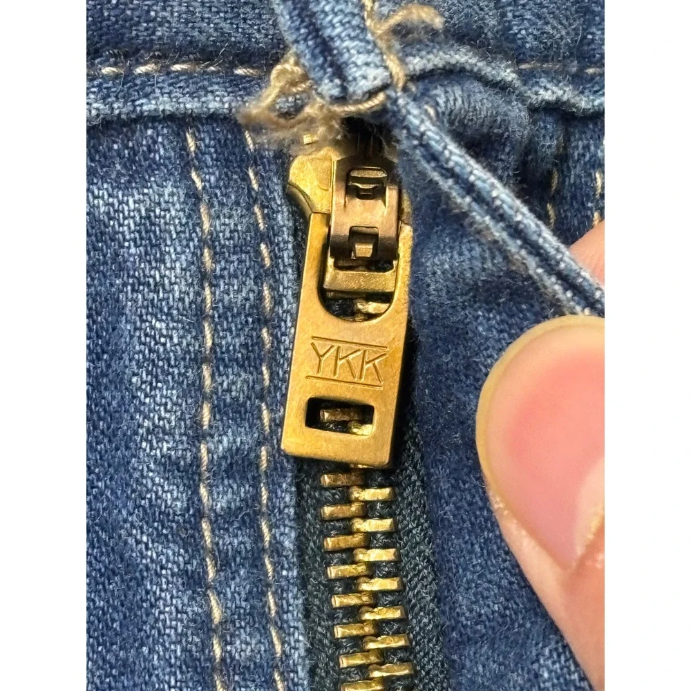 Carhartt FRB100 DNM Flame Resistant Relaxed Fit Work Jeans Mens 40x32 Blue Denim